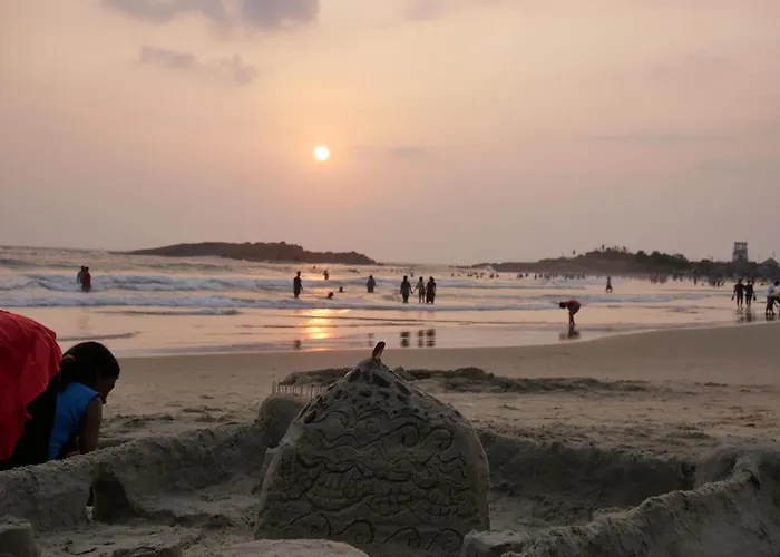 Haustierfreundliches Ferienwohnung Padmini House Kovalam