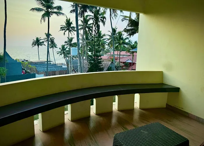 Beach View Balcony Resort By Hello Varkala